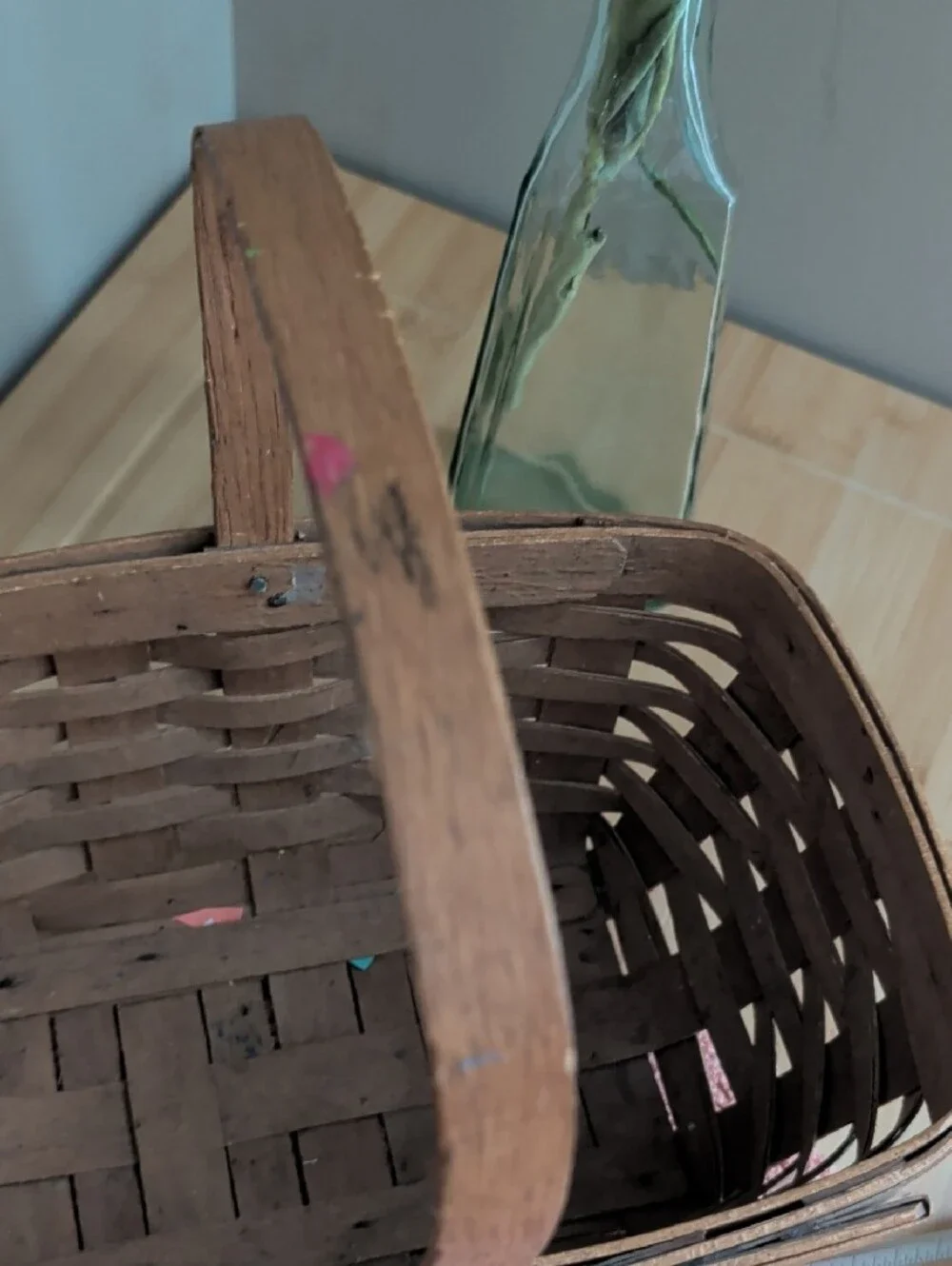 Longaberger 1985 Classic Brown Spring Basket